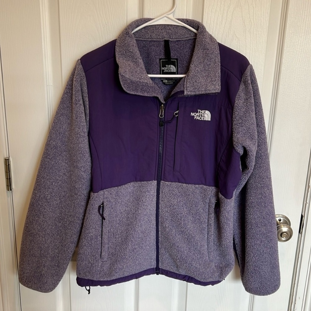 Purple North Face Denali Jacket
